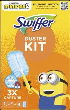 Een Swiffer Duster Trap & Lock kit + 4 stofdoekjes koop je bij ShopXPress