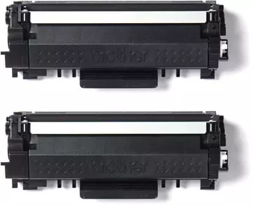 Een Brother toner, 3.000 pagina's, OEM TN-2420TWIN, zwart, pak van 2 stuks koop je bij ShopXPress