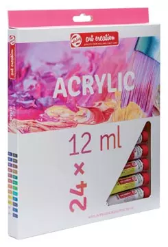 Een Talens Art Creation acrylverf tube van 12 ml, set van 24 tubes in geassorteerde kleuren koop je bij ShopXPress