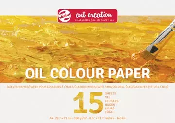 Een Talens Art Creation olieverfpapier, 300 g/m², ft A4, blok van 15 vel koop je bij ShopXPress