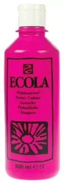 Een Talens Ecola plakkaatverf flacon van 500 ml, tyrisch roze (magenta) koop je bij ShopXPress