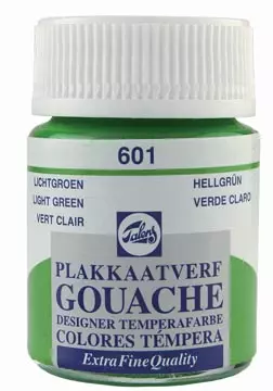 Een Talens plakkaatverf Extra Fijn flacon van 16 ml, lichtgroen koop je bij ShopXPress