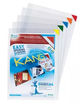 Een Tarifold tas Kang Easy Clic hoeken in geassorteerde kleuren koop je bij ShopXPress