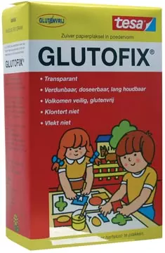 Een Tesa plakpoeder Glutofix koop je bij ShopXPress