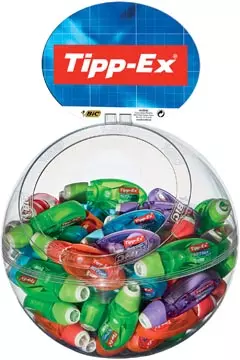 Een Tipp-Ex correctieroller Micro Tape Twist display van 60 stuks koop je bij Supplierz BV