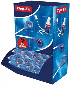 Een Tipp-ex correctieroller ECOlutions Easy Refill doos van 20 stuks (15 + 5 GRATIS) koop je bij ShopXPress