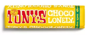 Een Tony's Chocolonely chocoladereep, 47g, noga koop je bij ShopXPress