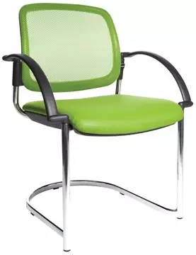 Een Topstar bezoekersstoel Open Chair 30, groen koop je bij ShopXPress