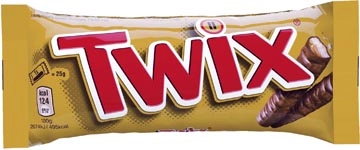 Een Twix chocoladereep, 50 g koop je bij ShopXPress