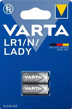 Een Varta batterij Alkaline Special LR1, blister van 2 stuks koop je bij ShopXPress