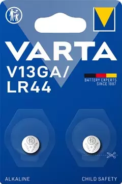 Een Varta batterij Alkaline Special V13GA, blister van 2 stuks koop je bij ShopXPress