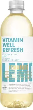 Een Vitamin Well vitaminewater Refresh, 500 ml, pak van 12 koop je bij ShopXPress