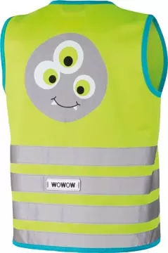 Een Wowow Crazy Monster Jacket fluohesje, groen S (kind) koop je bij ShopXPress
