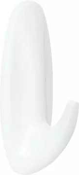 Een Command decohaak, medium, draagvermogen 1,4 kg, wit, waterbestendig, blister van 2 stuks koop je bij ShopXPress