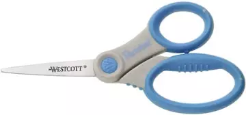 Een Westcott Elite Microban schaar 15,5 cm Softgrip, asymmetrische ogen koop je bij ShopXPress