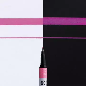 Een Sakura paint Marker Pen-Touch, extra fine, fluorescerend roze koop je bij ShopXPress