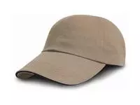 Brushed Cotton Decorator Cap with Sandwich Peak