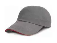 Brushed Cotton Sandwich Cap