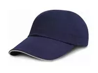 Brushed Cotton Sandwich Cap