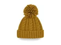 Cable Knit Melange Beanie