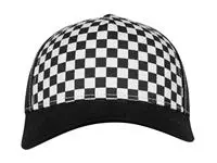 Checkerboard Retro Trucker