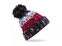 Corkscrew Pom Pom Beanie