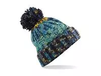 Corkscrew Pom Pom Beanie