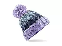 Corkscrew Pom Pom Beanie