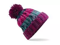 Corkscrew Pom Pom Beanie