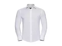 Fitted Long Sleeve Stretch Shirt