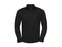 Fitted Long Sleeve Stretch Shirt