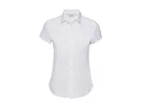 Fitted Short Sleeve Blouse