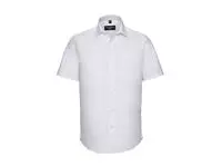 Fitted Short Sleeve Stretch Shirt