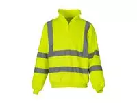 Fluo 1/4 Zip Sweat Shirt