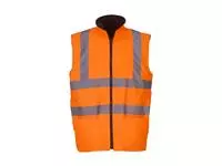 Fluo Fleece Reversible Bodywarmer