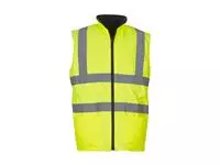 Fluo Fleece Reversible Bodywarmer