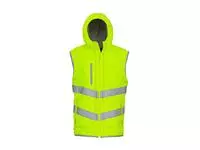 Fluo Kensington Hooded Gilet 