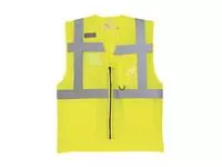 Fluo Open Mesh Executive Waistcoat