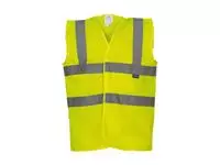 Fluo Open Mesh Waistcoat