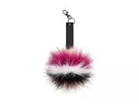 Fur Pop Pom Key Ring