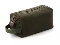 Heritage Waxed Canvas Wash Bag