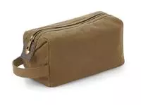 Heritage Waxed Canvas Wash Bag