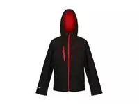 Junior Ablaze 3-Layer Hooded Softshell