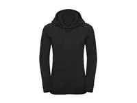 Ladies&#39; Authentic Melange Hooded Sweat