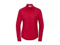 Ladies&#39; LS Fitted Poplin Shirt