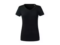 Ladies&#39; Pure Organic V-Neck Tee