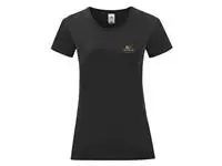 Ladies Vintage T Small Logo Print