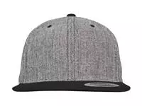 Melange Solid Snapback