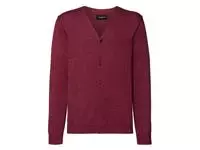 Men&#39;s V-Neck Knitted Cardigan