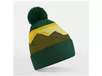 Mountain Peaks Pom Pom Beanie